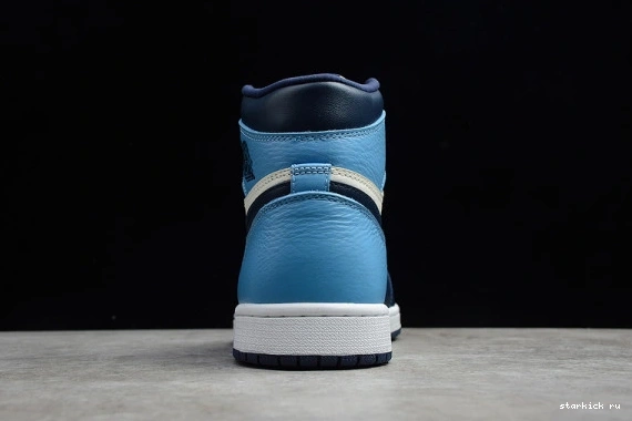 - High 555088-140 1 Retro UNC Obsidian Blue Air Jordan | 555088-140 University OG 1217